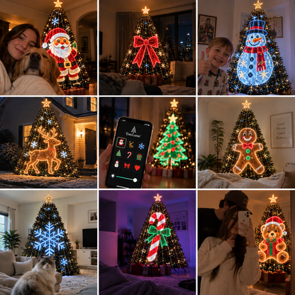 TreeLume™ — Smart Animated Christmas Tree Lights